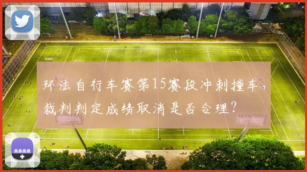 环法自行车赛第15赛段冲刺撞车，裁判判定成绩取消是否合理？